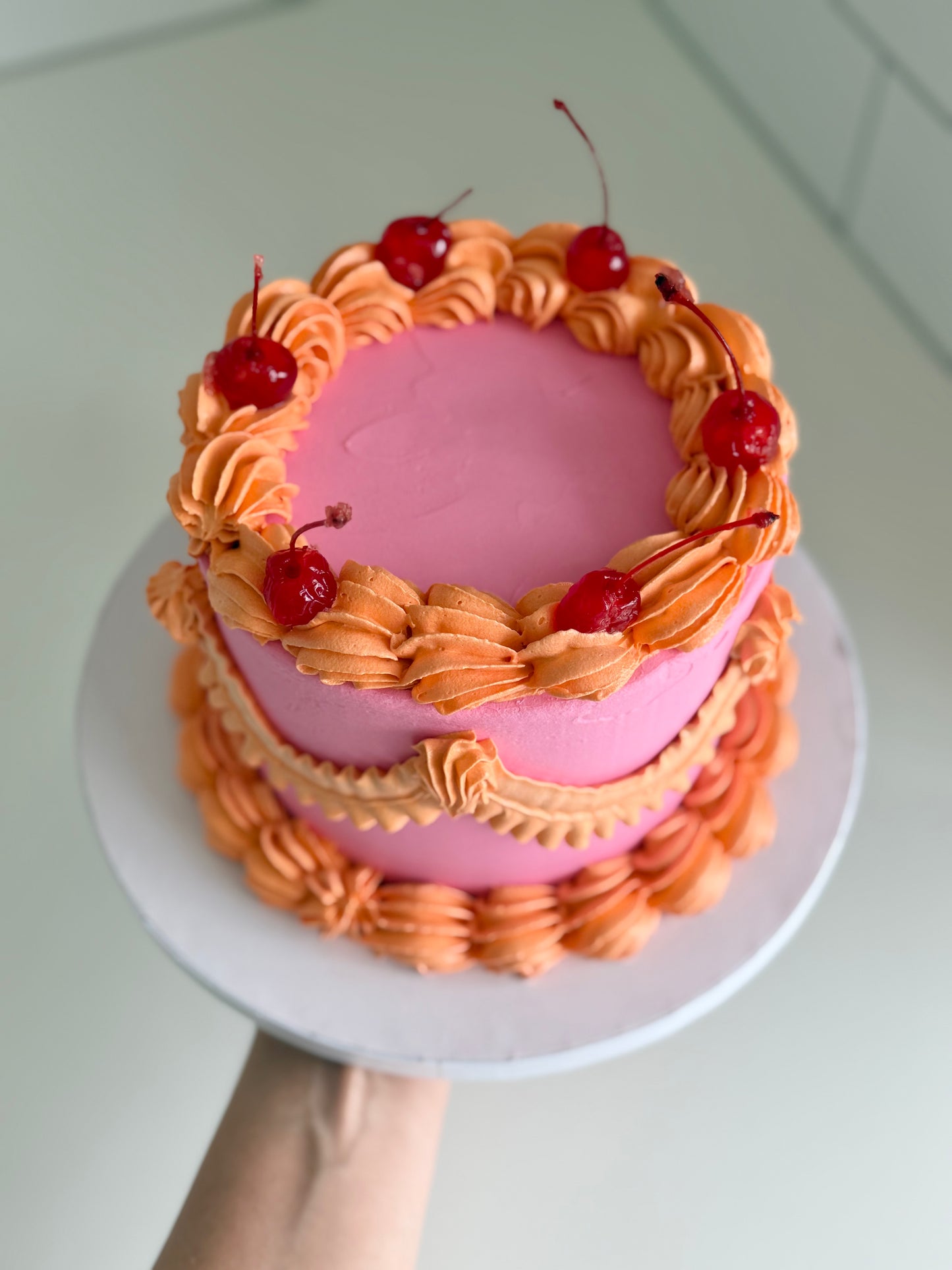 Deluxe vintage buttercream ROUND