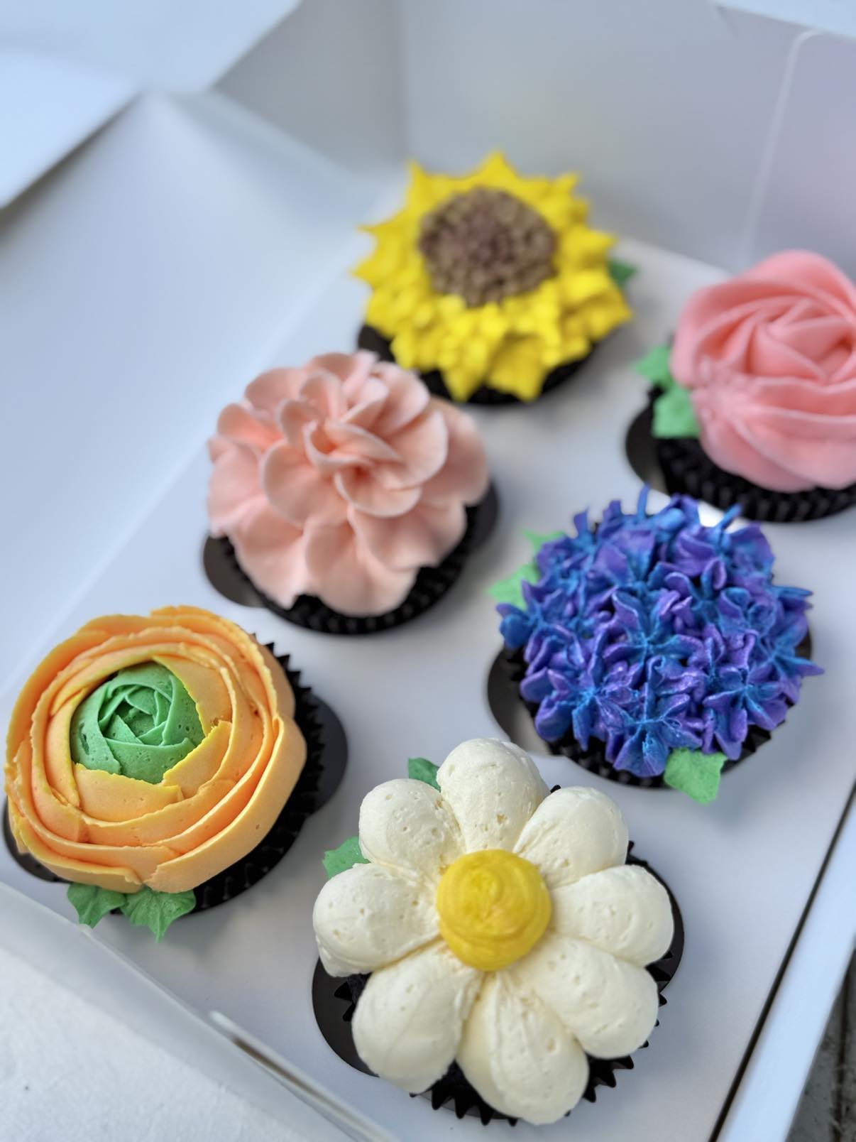 Blue Hydrangea Cake Hydrangea Cupcakes Tip 3Pcs Hydrangea Fondant