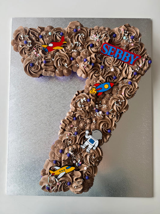 Cupcake number cakes!