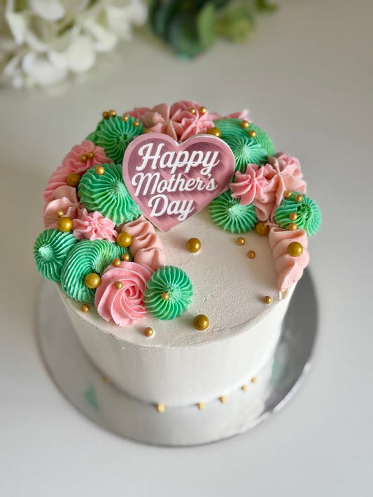 Mothers Day buttercream cake